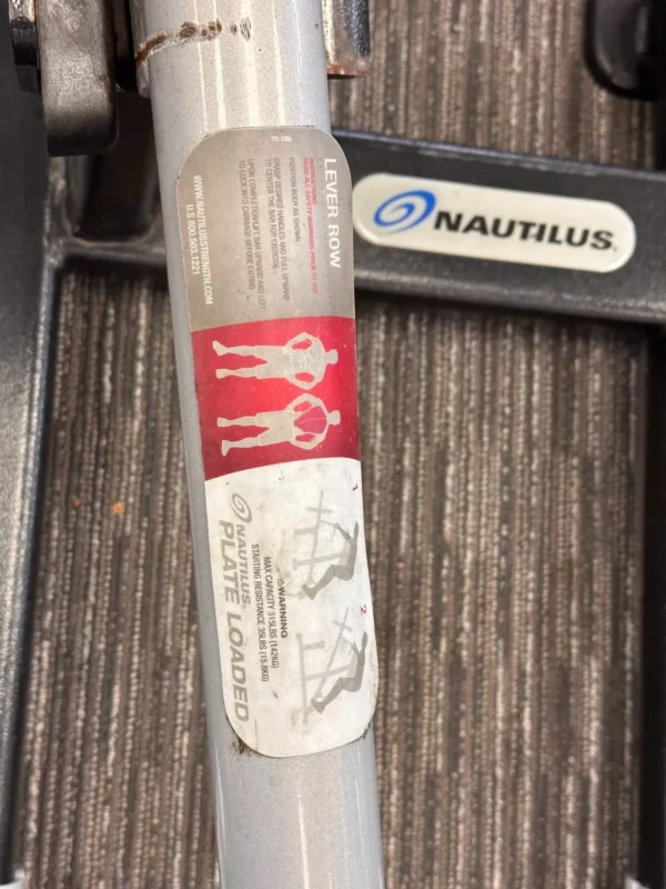 New Nautilus Lever Low Row - Imagen 2